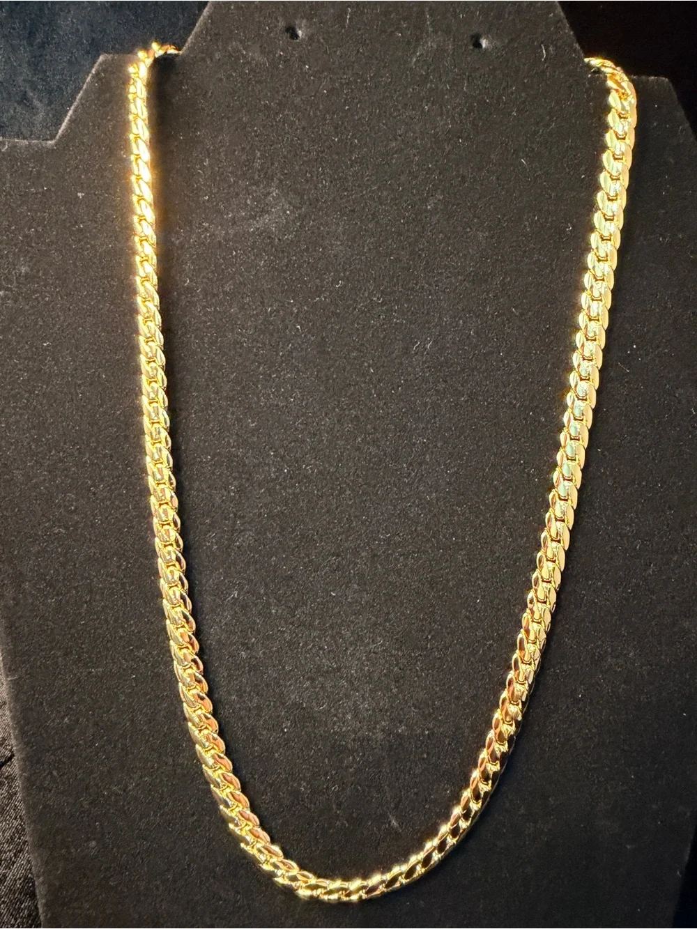 Miami Cuban 14K Stamped Gold Filled 20in 6MM Necklace W/Box Lock. BRAND NEW